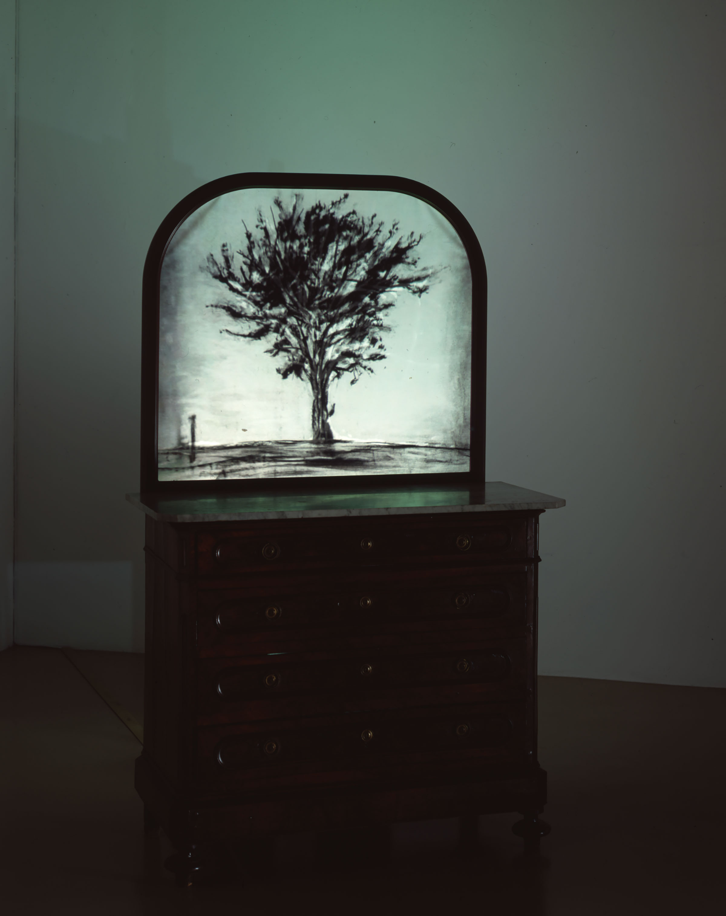 William Kentridge, Sleeping on Glass, 1999